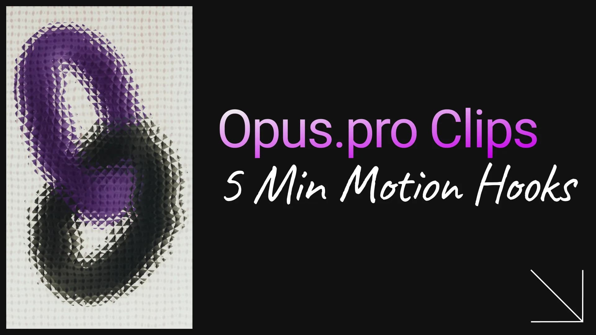 Opus.pro Clips Look Boring? Add Motion Hooks in 5 Minutes (No After Effects, 2026)