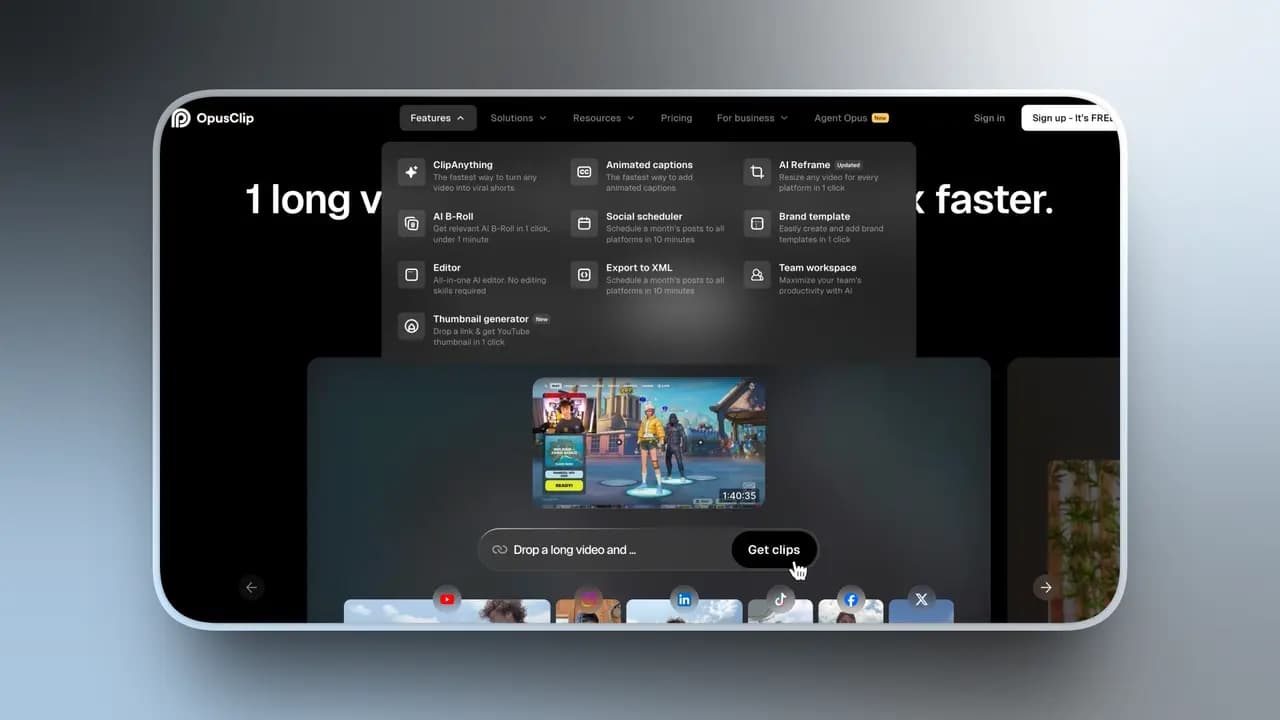  Opus Clip vs AutoAE: The Smart AI Workflow for High-Retention Shorts (2026）