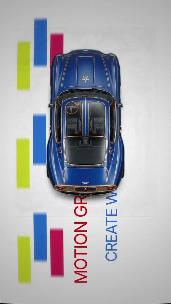 Car Drive Text Reveal Animation | 2 Headline Statements