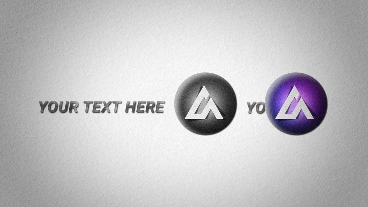 Logo-Triggered Text Sequence Reveal