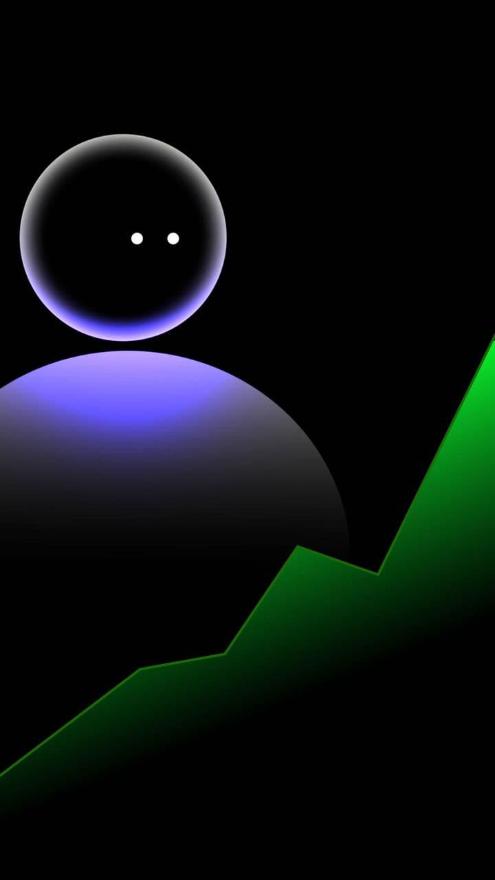 template 0X100x Style Dynamic Market Trend Character preview