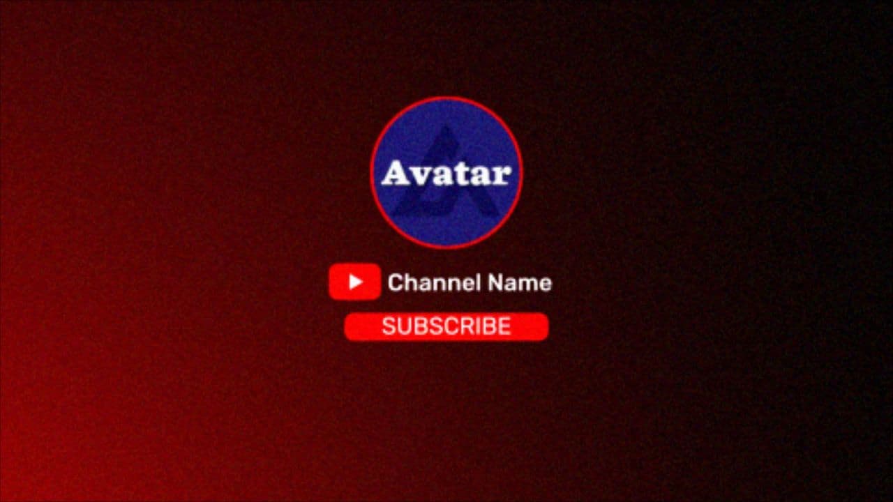 Centered YouTube Subscribe Animation | Avatar-Focused CTA for Shorts