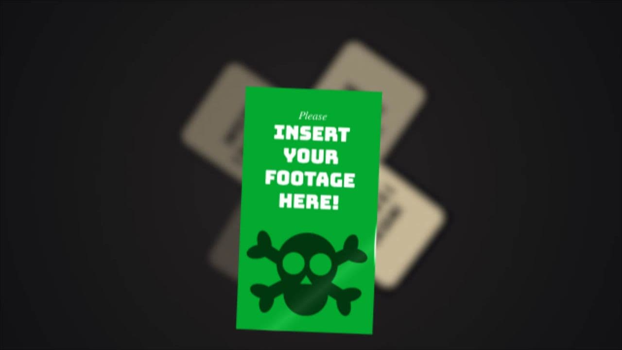 Card Rotation Reveal with Final Theme Highlight