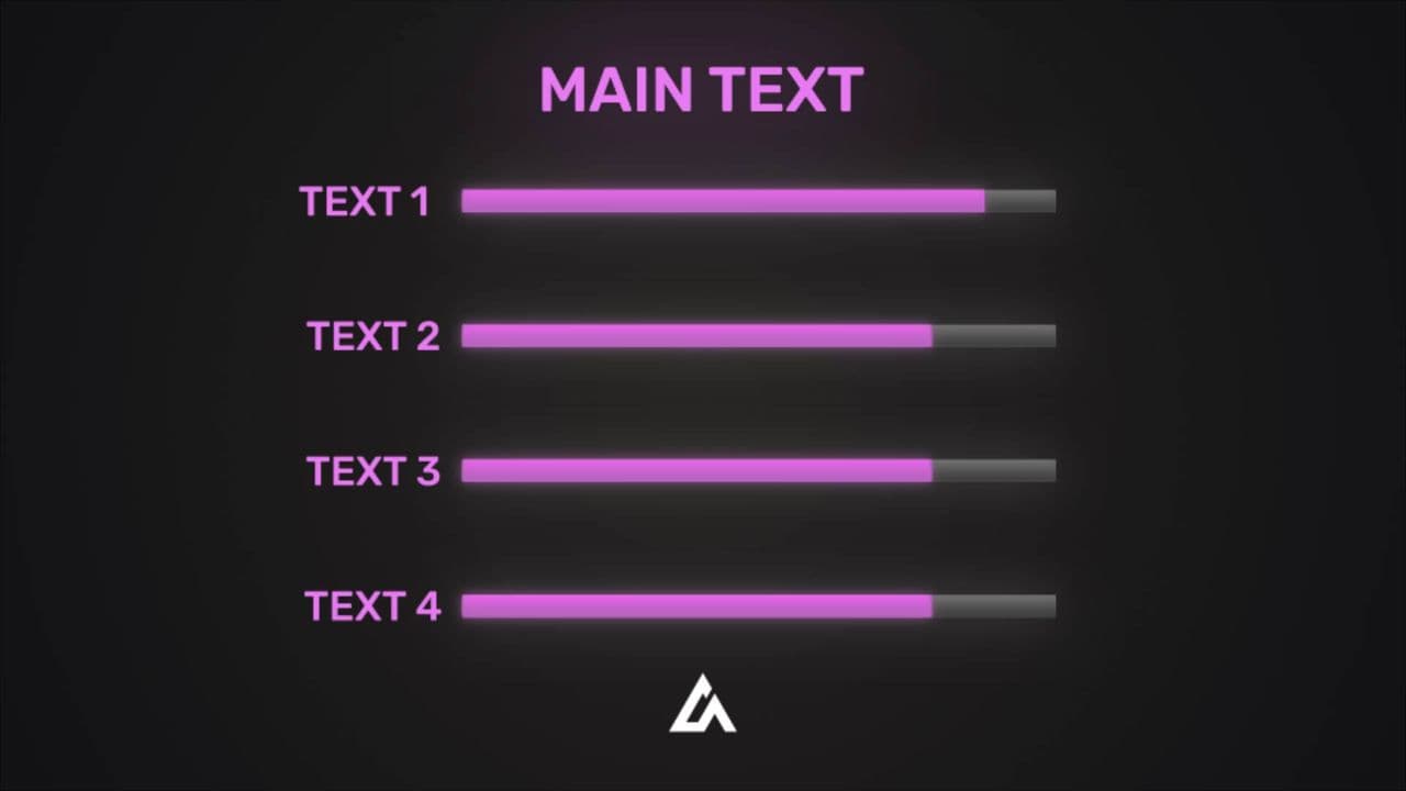 Progress Bar Comparison Animation | 4 Paths, Same Outcome