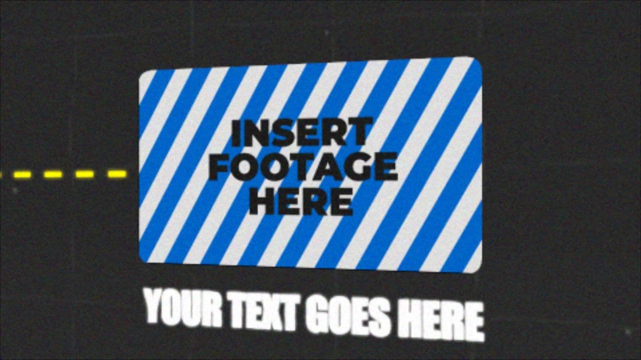 Retro Image Transition with Highlighted Connection
