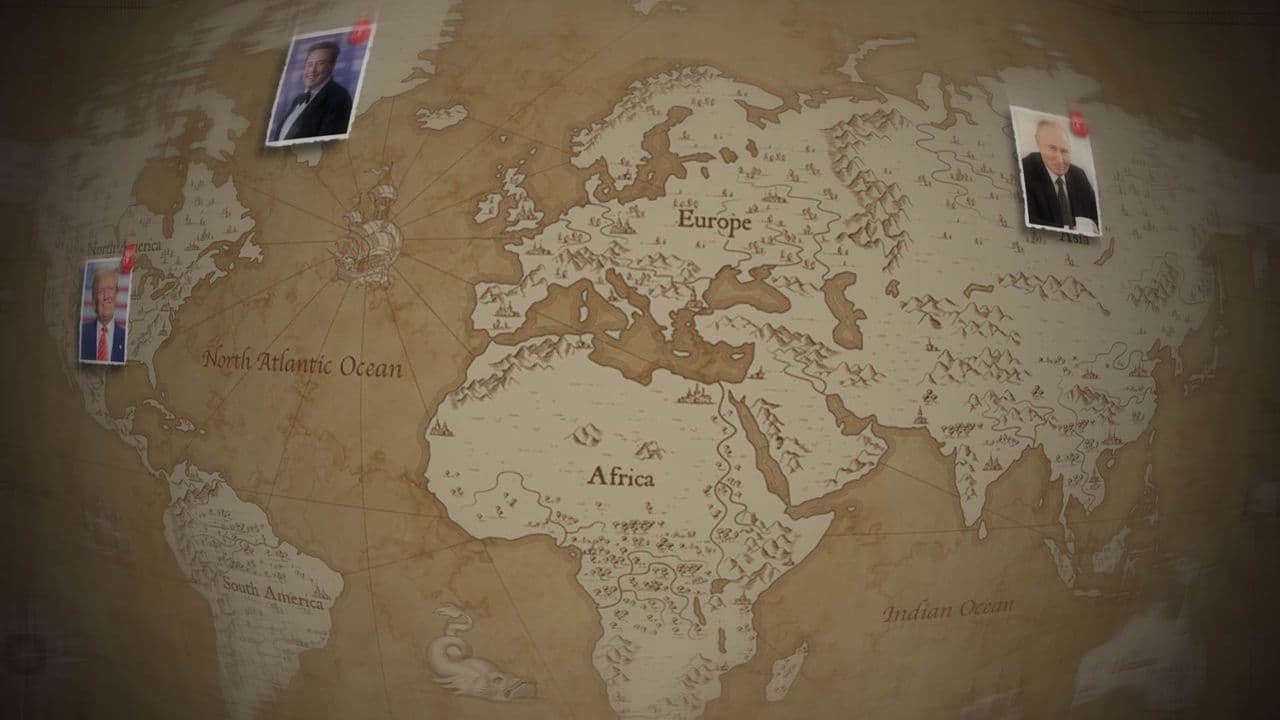 template Documentary Map Animation: Pinpoint 3 Photo Locations preview