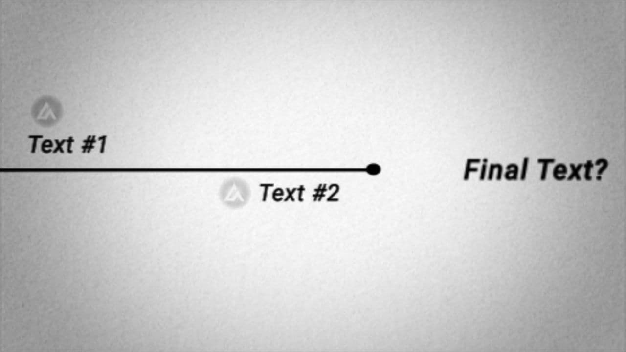 Hand-Drawn Timeline Animation with Text Breakthrough