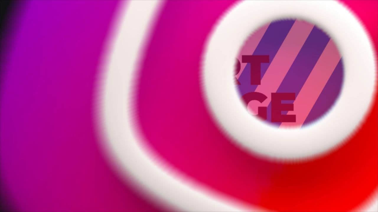 Instagram Logo Reveal with Hidden Image
