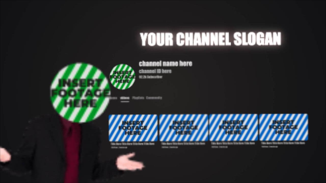 YouTube Channel Overview with Presenter
