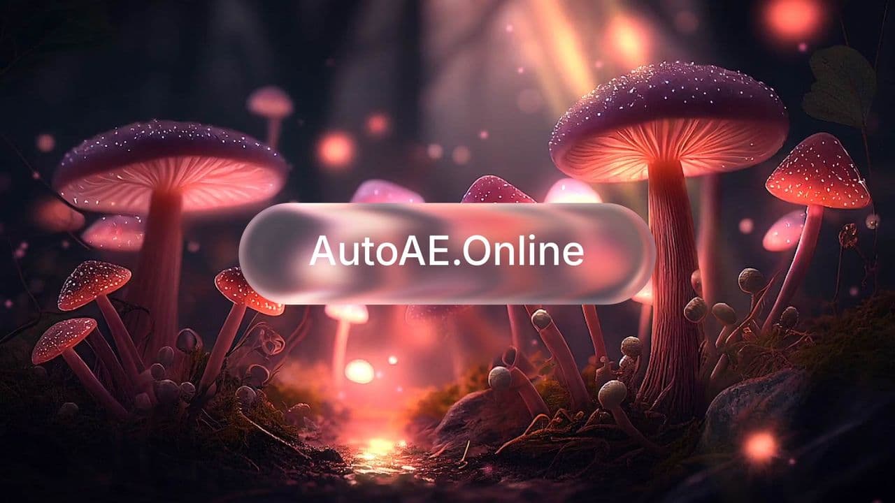 Frosted Glass Title Box with Liquid Animation