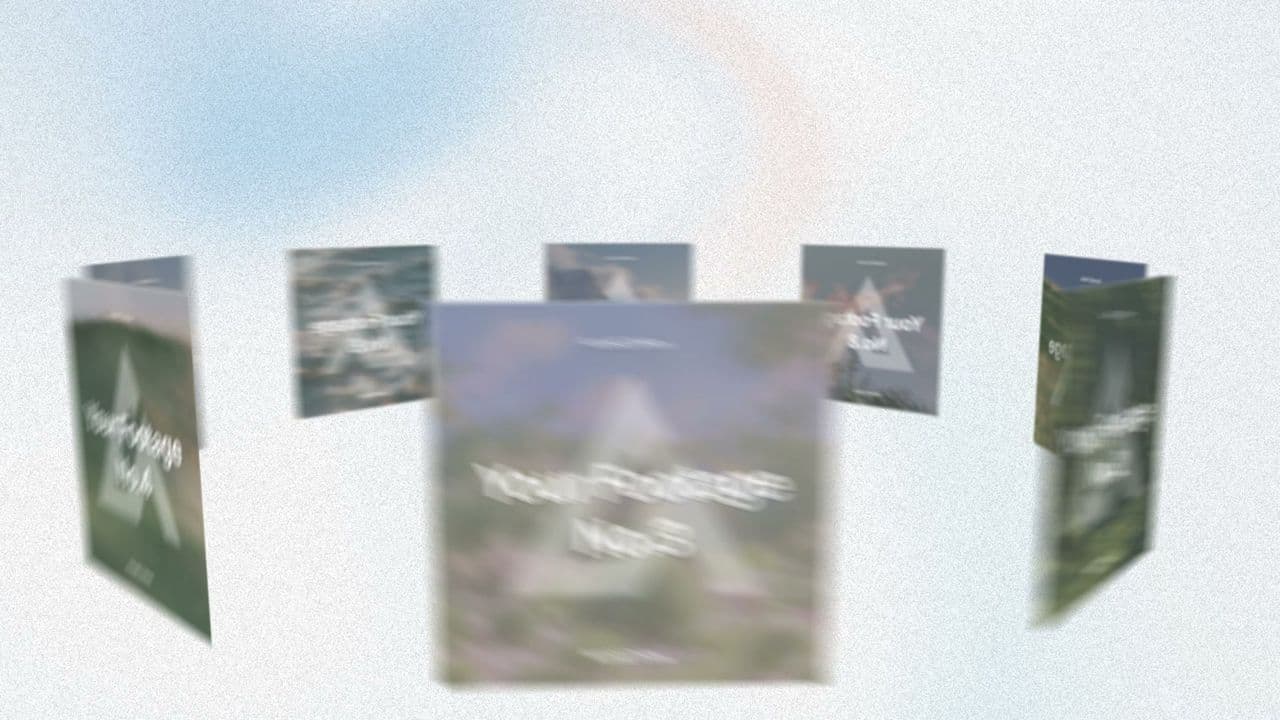 Rotating Footage Showcase Pt.1 · 8 Card Ring