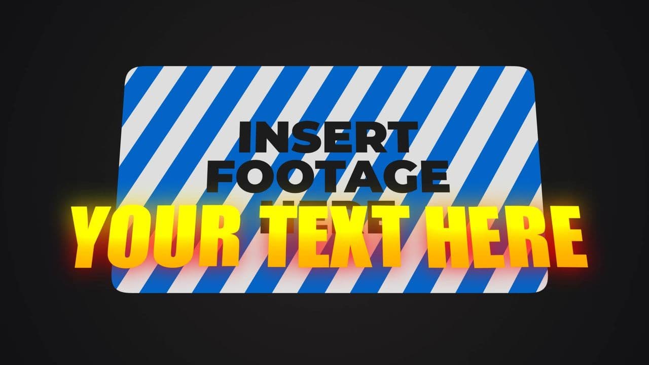 360° Flip Image Reveal with Text