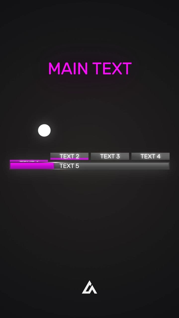 template Step-by-Step Progress Animation | Bouncing Ball with 4 Stages preview