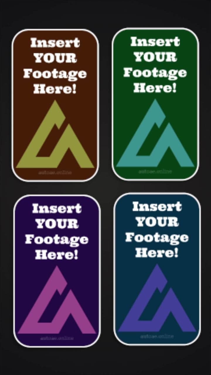 Text Pop-Up with 4-Footage Display