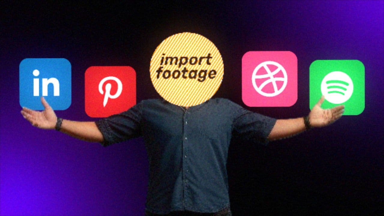 3D Camera Motion with Dynamic Character Holding Four Logos
