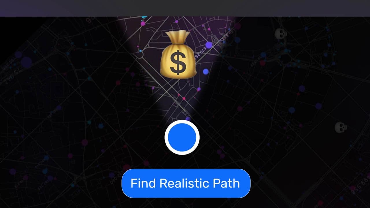 Apple Map Path Animation