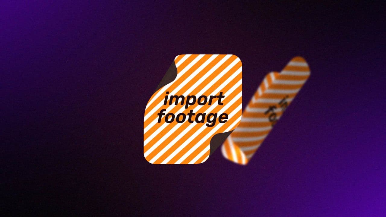 3D Floating Paper Animation