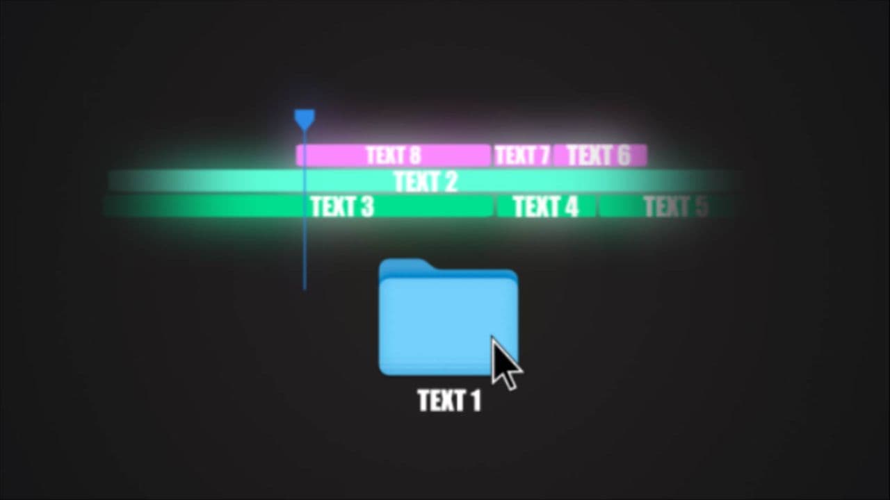 Dynamic Folder Reveal with Timeline Animation