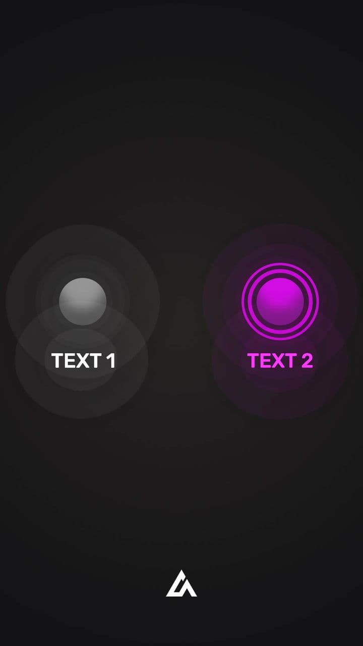 Drop Comparison Animation | 2-Option Visual with Glowing Impact