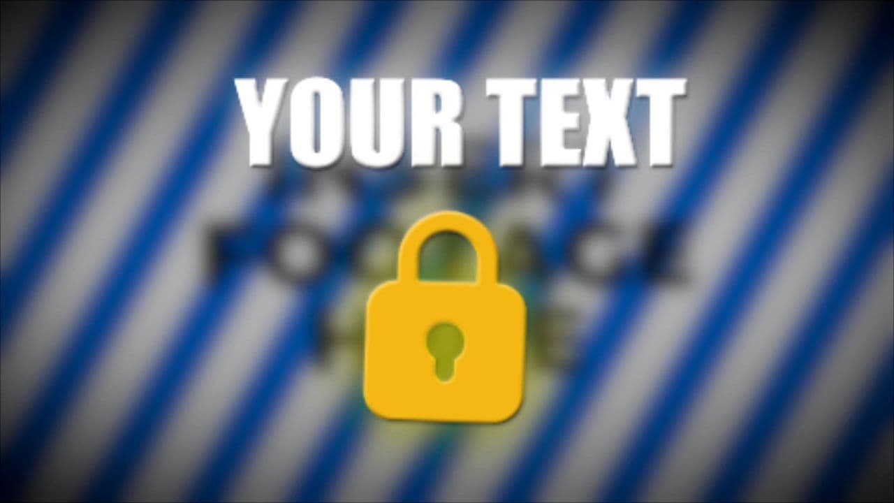 Dynamic Random Text with Lock Effect