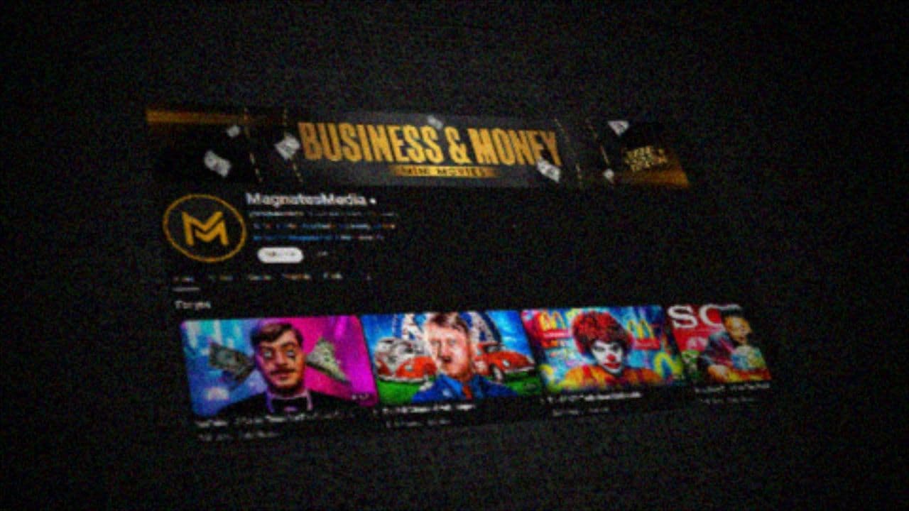template 5 Footages YouTube Channel Sliding Animation preview