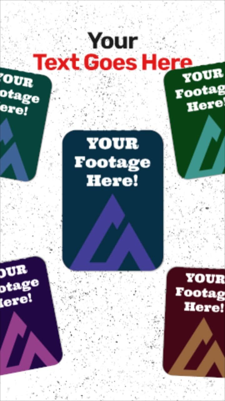 1-to-5 Footage Transition with Final Text
