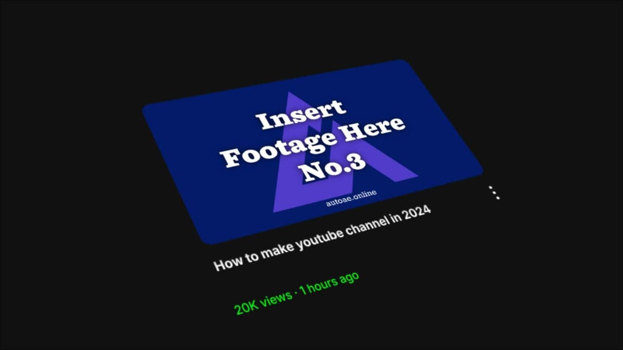 template version Green - Increasing Views preview