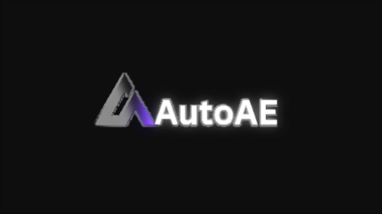 3D Metallic Logo with Rain Effect
