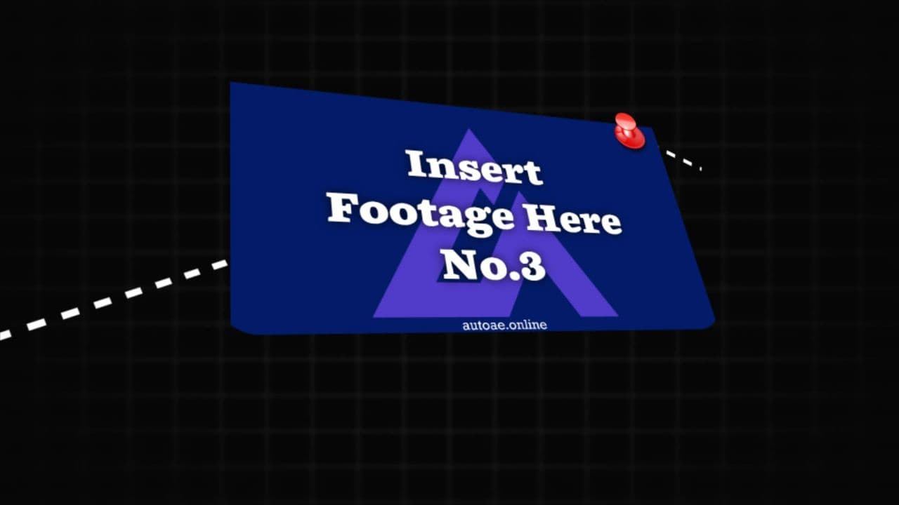 5-Image Board Animation | Seamless Documentary-Style Photo Reveal