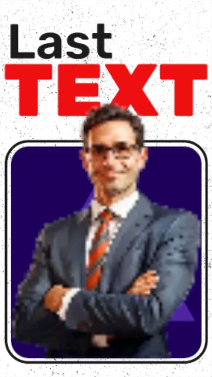 Pop-Out Character Frame Effect