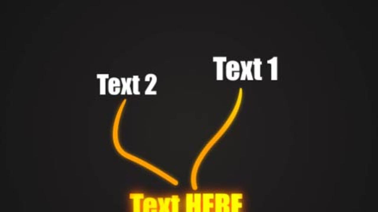 Blueprint with Two Curved Extensions