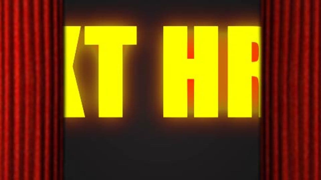 Stage Reveal Text | Dramatic Curtain Reveal with Glowing Gold Text