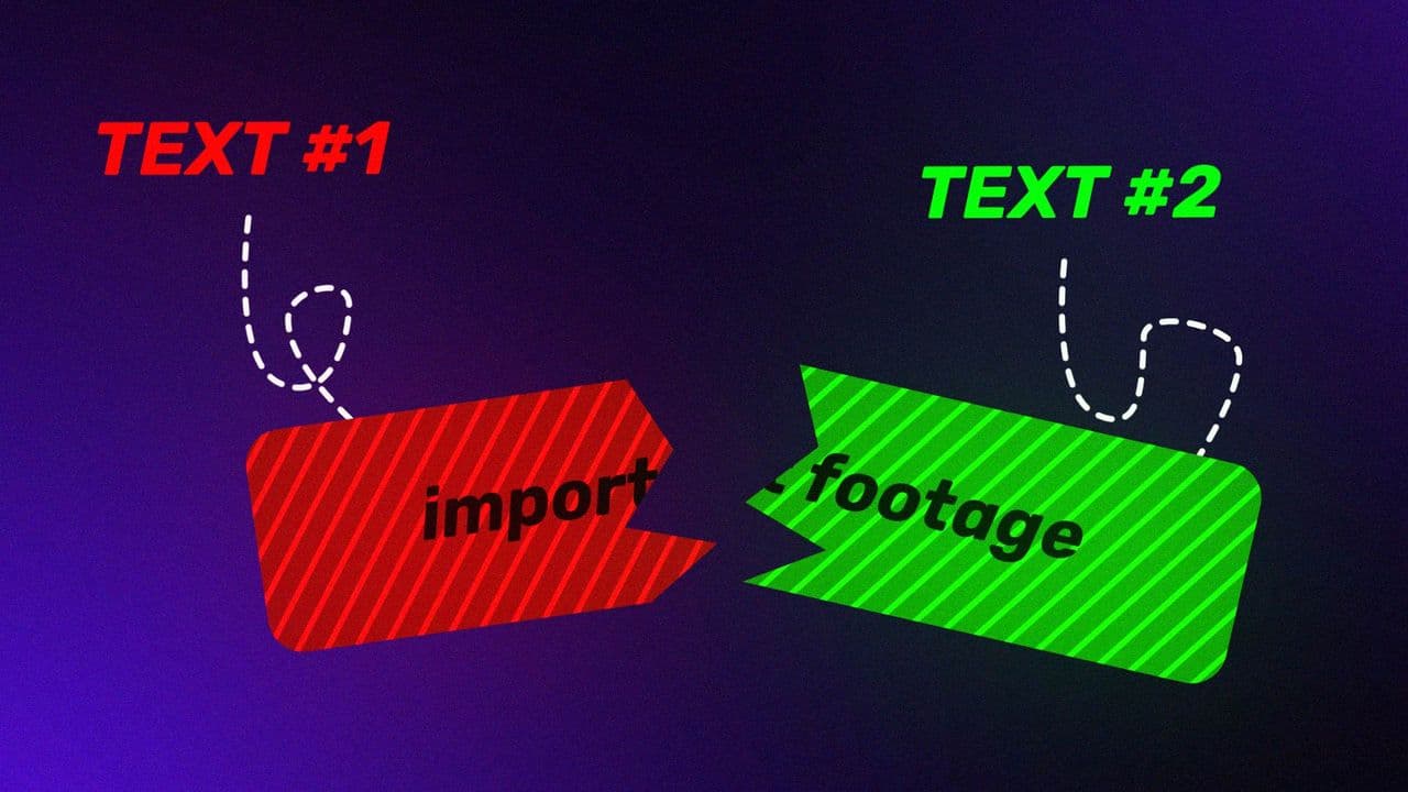 Dynamic Banner Split Animation | Breaking & Separation Effect