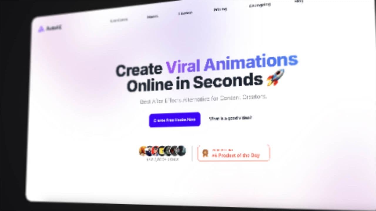 3D Camera Spin Transition