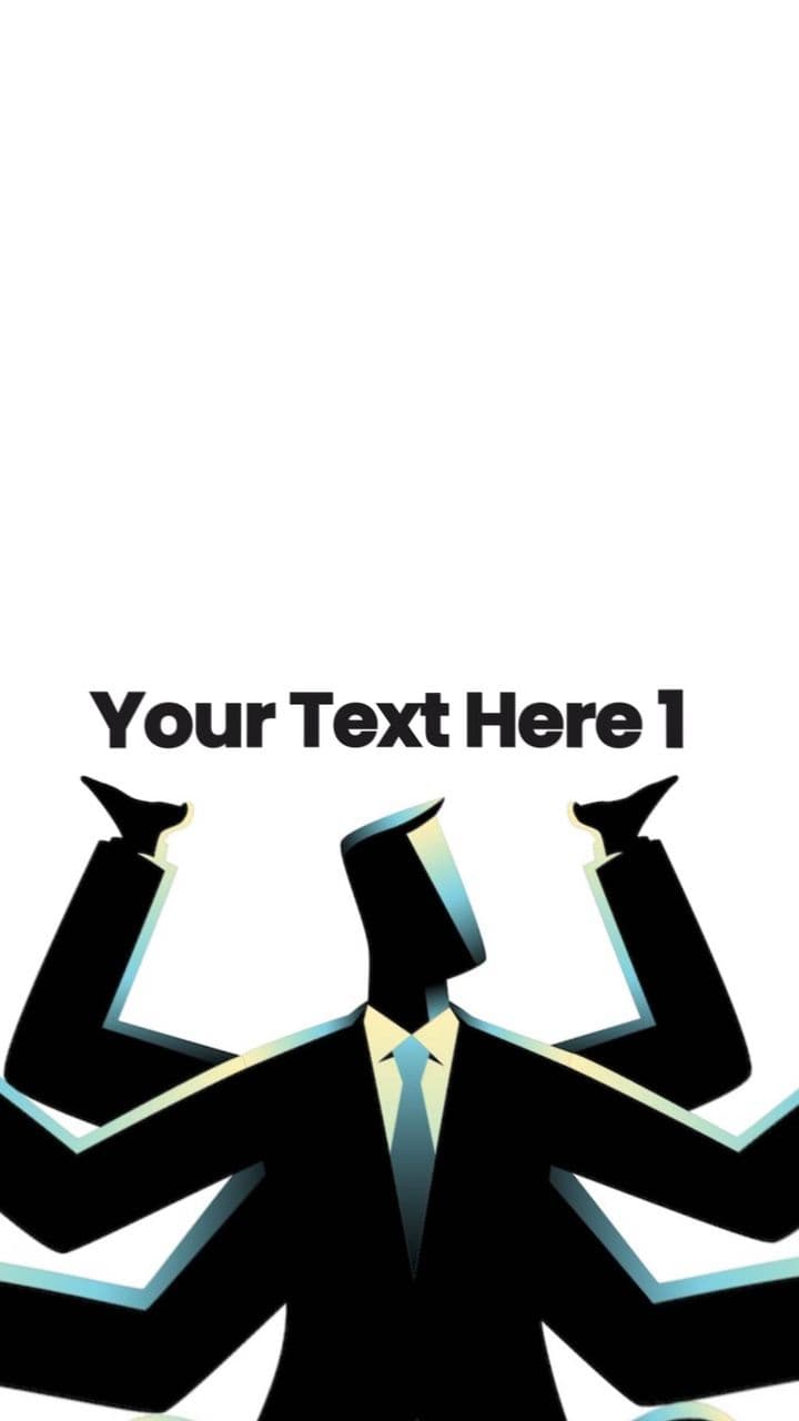Multitasking Power Reveal | Character Animation with Custom Text