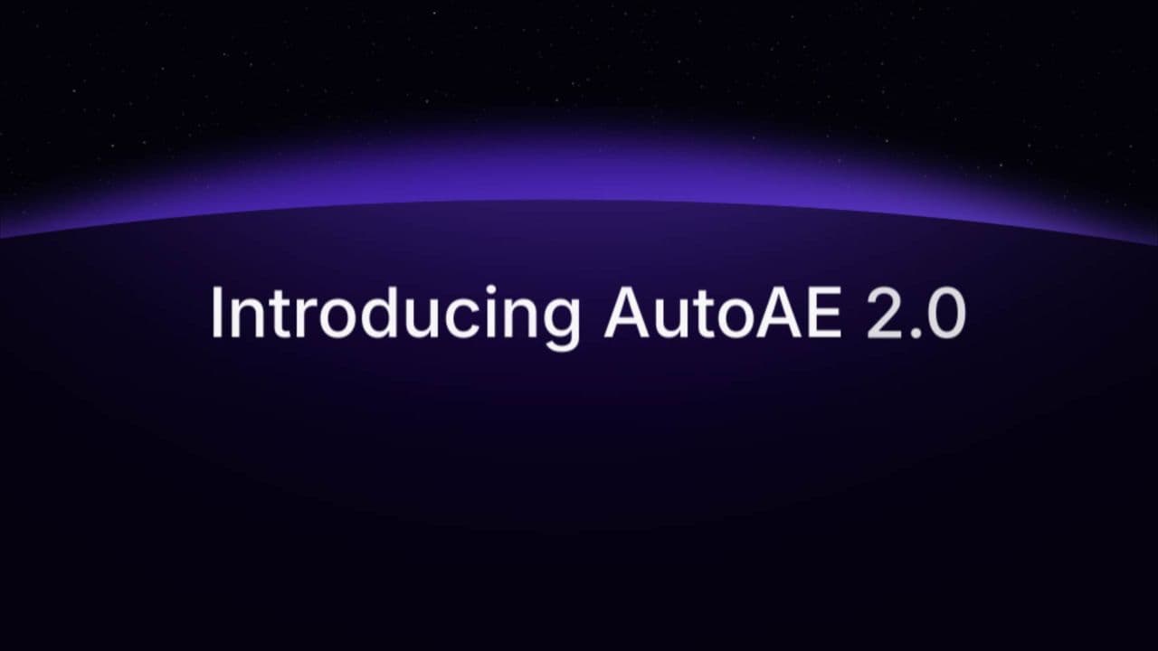 template AutoAE SaaS Launch Pt.1 · Bold Slogan Opener preview