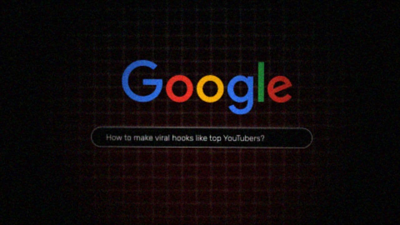 Purple Google Search Mockup Animation
