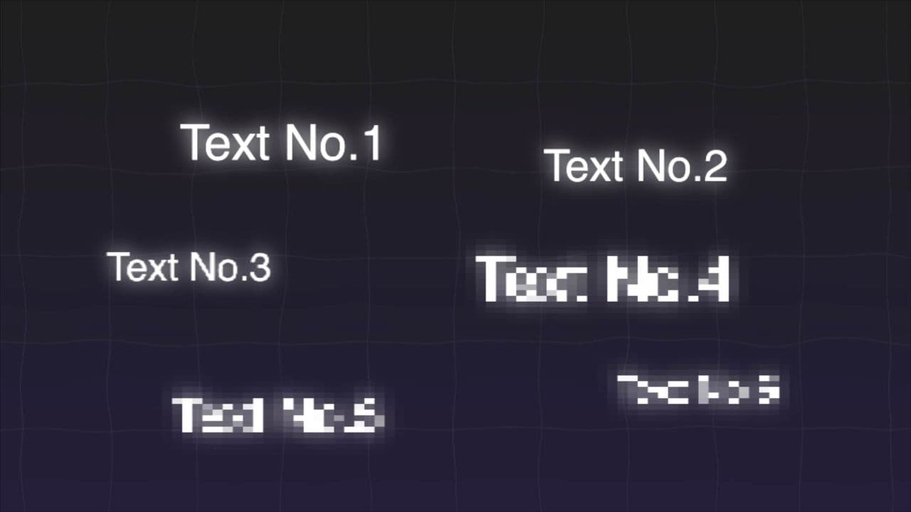 6-Text Gradual Reveal Animation | Unlocking Effect
