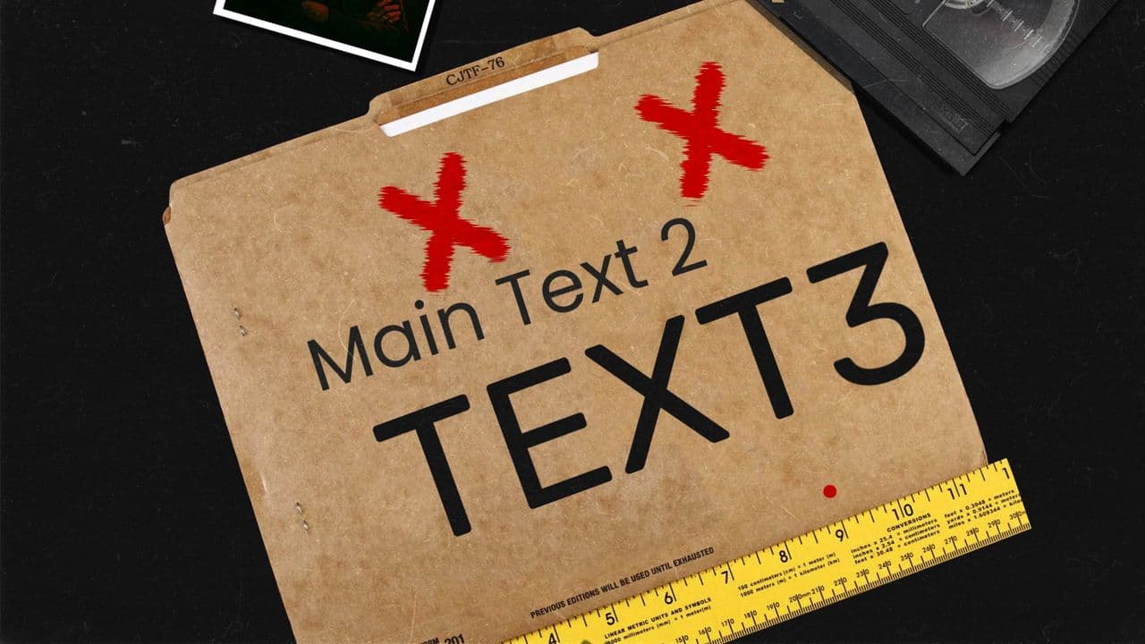 template Investigative Manuscript Animation preview