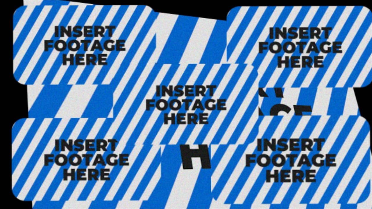 Dynamic Stacked Footage Animation with Motion