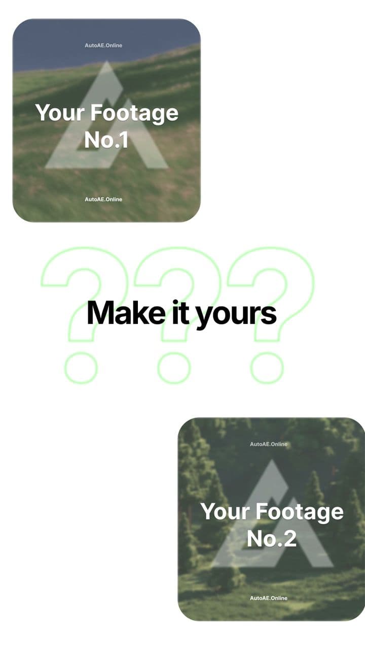 Typography and Media Card Promo | Clockwork Sequence
