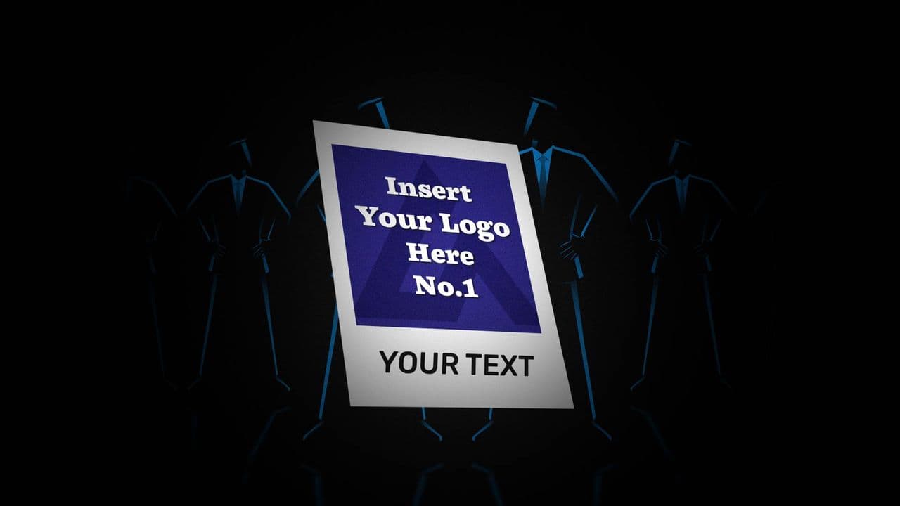 Dynamic Footage Animation with Viral Blue Silhouettes