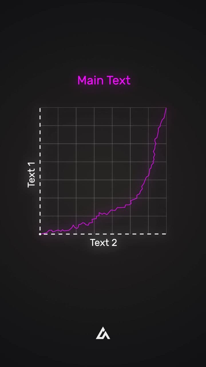 template Explosive Growth Animation | Dynamic Line Chart Mockup preview
