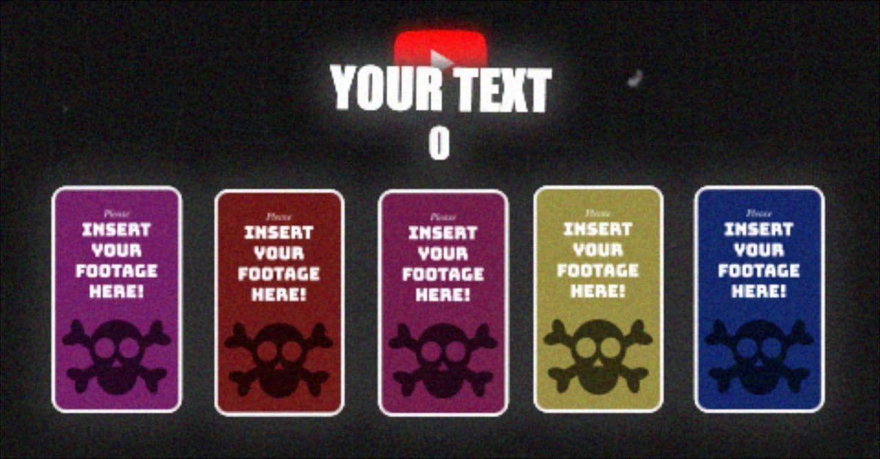 Logo-Centered Concept with 5-Image Reveal