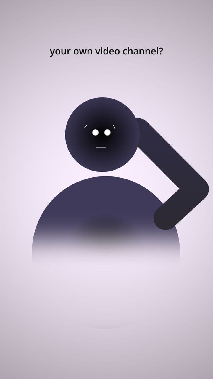 template 0X100x Style Thinking Character Message preview