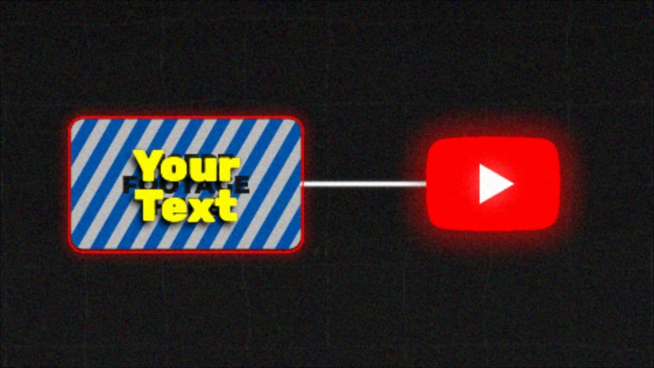 Footage and YouTube Logo Connection