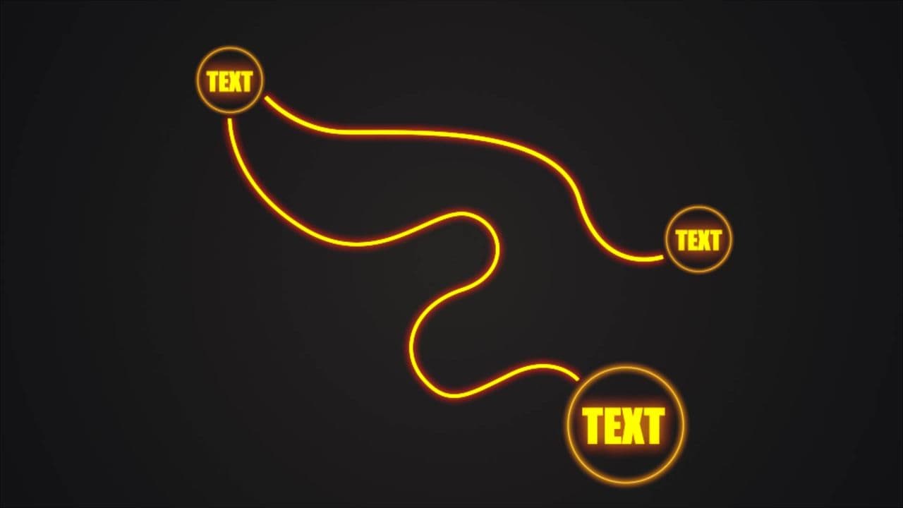 Glowing Text Step-by-Step Reveal | 3 Steps