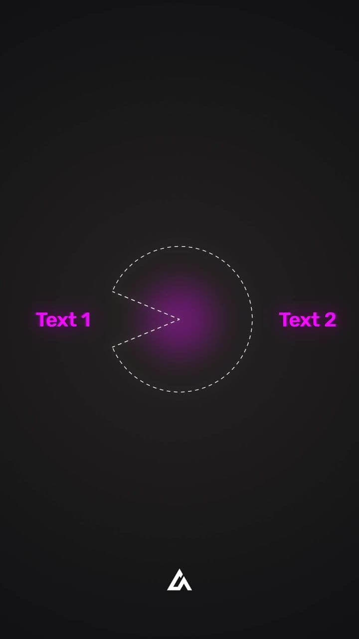 Animated Pie Chart Comparison – Highlight 2 Perspectives with Contrast