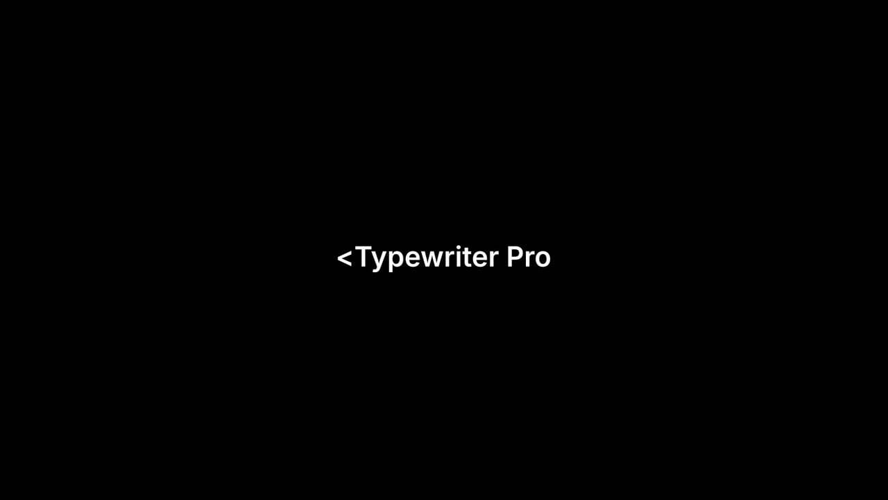 Digital Code Terminal Text Reveal Animation