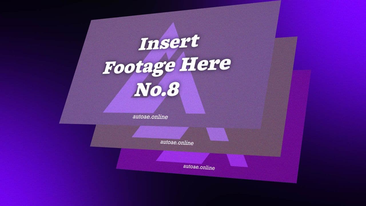 9 Footage YouTube Channel Showcase Animation